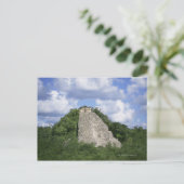 Mayaanse ruïnes van Coba, schiereiland Yucatan, Me Briefkaart (Staand voorkant)