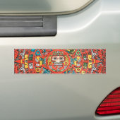 Mayakalender Bumpersticker (Op auto)