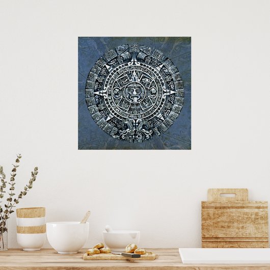 Mayakalender / Mayan Calendar Poster (Keuken)