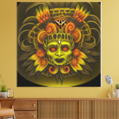 mayan61 canvas afdruk (Insitu (Woonkamer))