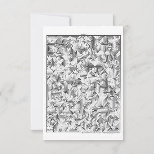 Mayan 1 Amazing Maze! Uitnodiging