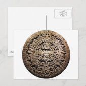 MAYAN Agenda 21 december 2012 Briefkaart (Voorkant / Achterkant)