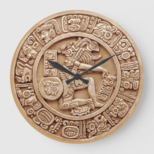 Mayan Agricultural Calendar Grote Klok (Voorkant)