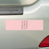 Mayan Alphabet Bumpersticker (Op auto)