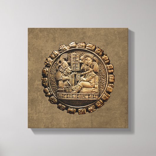 Mayan Art Canvas Afdruk (Voorkant)