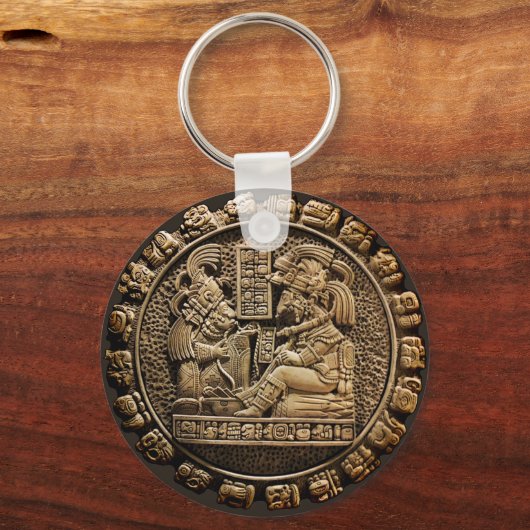 Mayan Art Sleutelhanger (Voorkant)