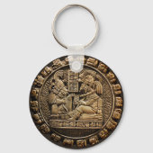 Mayan Art Sleutelhanger (Achterkant)
