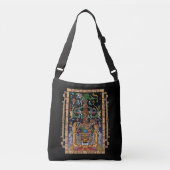 Mayan Astronaut King Pakal Crossbody Tas (Voorkant)