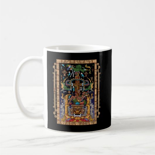 Mayan Astronaut King Pakal Koffiemok (Links)