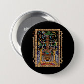 Mayan Astronaut King Pakal Ronde Button 7,6 Cm (Voorkant /achterkant)