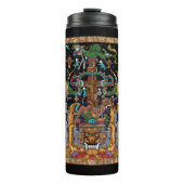 Mayan Astronaut King Pakal Thermosbeker (Voorkant)