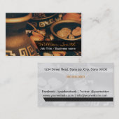Mayan/Aztec Style Business card Visitekaartje (Voorkant / Achterkant)