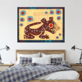 Mayan Baby Jaguar CANVAS PRINT (Insitu (Slaapkamer))