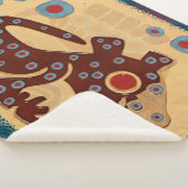 Mayan Baby Jaguar Sherpa Deken (3/4)