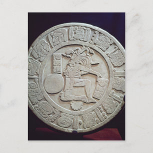 Mayan ball court marker, van Chinkultic Briefkaart