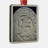 Mayan ball court marker, van Chinkultic Metalen Ornament (Rechts)