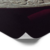 Mayan ball court marker, van Chinkultic Poster (Hoek)