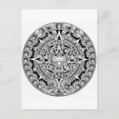 Mayan Calander Briefkaart (Voorkant)