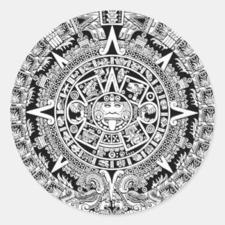 Mayan Calander Ronde Sticker