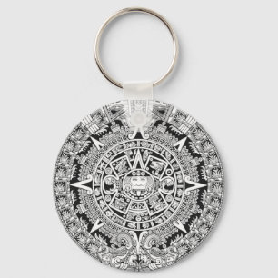 Mayan Calendar 12.21.2012 Aztec Sleutelhanger