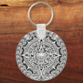 Mayan Calendar 12.21.2012 Aztec Sleutelhanger (Voorkant)