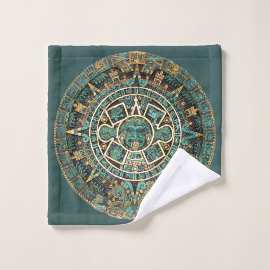 Mayan Calendar Bad Handdoek (Wasdoekje)