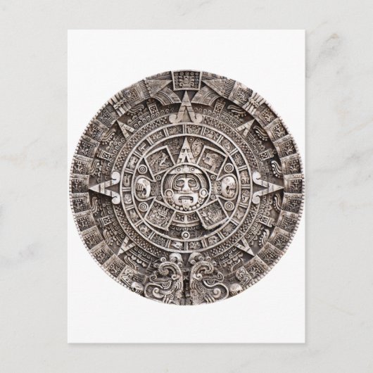 Mayan Calendar Briefkaart (Voorkant)