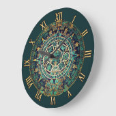 Mayan Calendar Clock Grote Klok (Hoek)