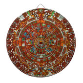 Mayan Calendar Dart Board Dartbord (Voorkant)