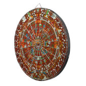 Mayan Calendar Dart Board Dartbord (Voorkant Rechts)