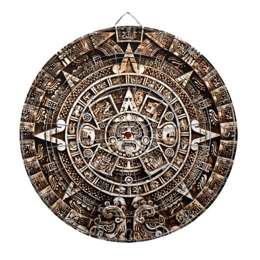 Mayan Calendar Dartbord (Voorkant)