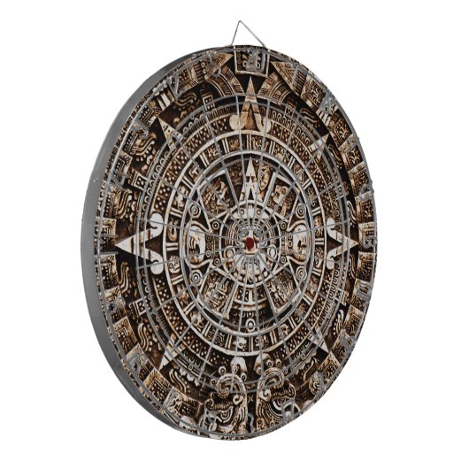 Mayan Calendar Dartbord (Voorkant Links)