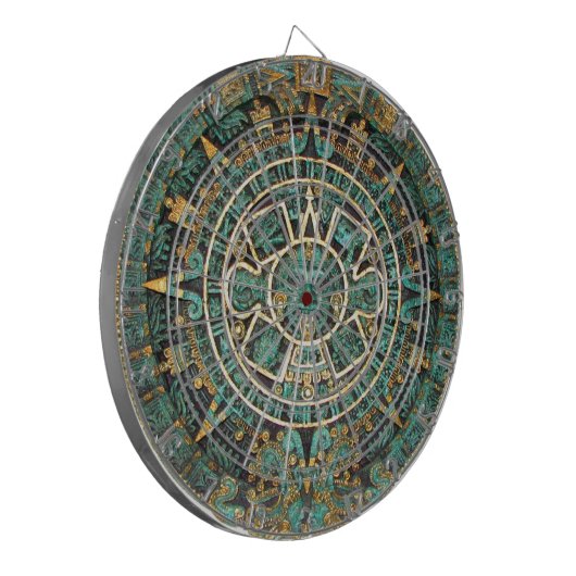 Mayan Calendar Dartbord (Voorkant Links)