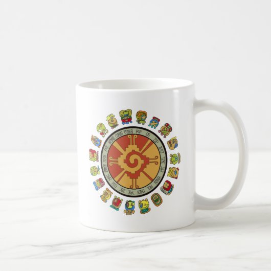 Mayan Calendar Design Koffiemok (Rechts)