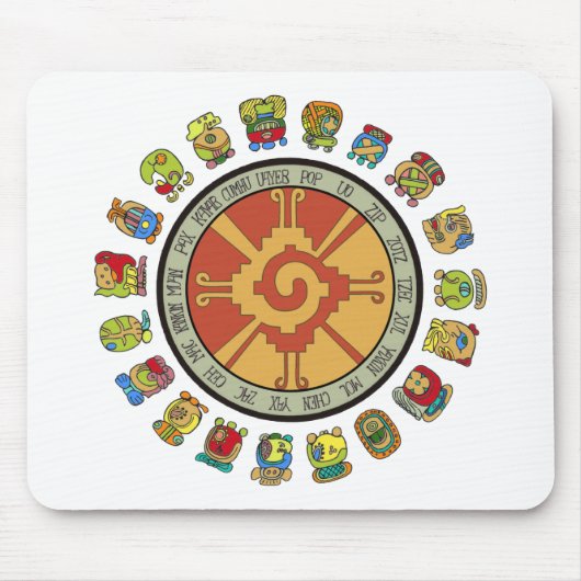 Mayan Calendar Design Muismat (Voorkant)