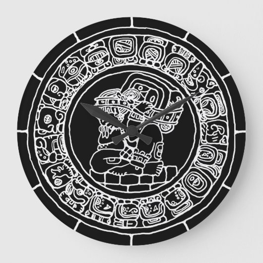 Mayan Calendar Grote Klok (Voorkant)