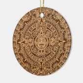 Mayan Calendar Keramisch Ornament (Links)