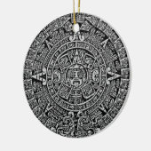 Mayan Calendar Keramisch Ornament (Links)