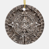 Mayan Calendar Keramisch Ornament (Voorkant)