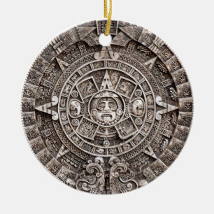 Mayan Calendar Keramisch Ornament