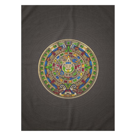 Mayan Calendar - kleur Tafelkleed (Voorkant)