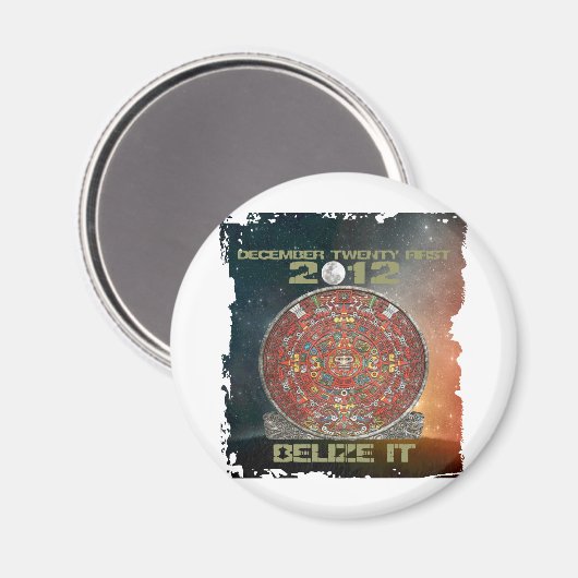 Mayan Calendar Magneet (Voorkant / Achterkant)