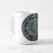 Mayan Calendar/Maya Kalender Koffiemok (Voorkant links)