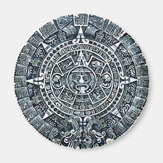 Mayan Calendar/Maya Kalender Magneet (Voorkant)