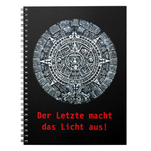 Mayan Calendar/Maya Kalender Notitieboek (Voorkant)