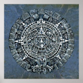 Mayan Calendar/Maya Kalender Poster (Voorkant)