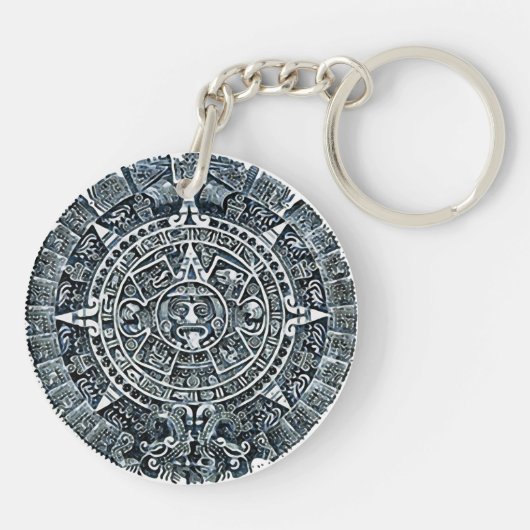 Mayan Calendar / Maya Kalender Sleutelhanger (Achterkant)