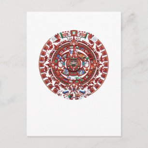 Mayan Calendar Mexican Pride Briefkaart