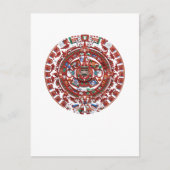 Mayan Calendar Mexican Pride Briefkaart (Voorkant)