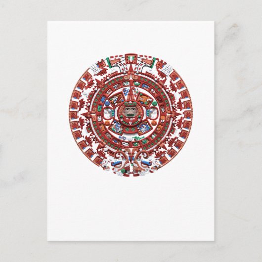 Mayan Calendar Mexican Pride Briefkaart (Voorkant)